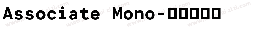 Associate Mono字体转换